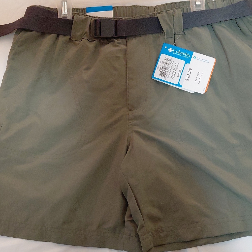 Columbia Women's Olive Athletic Shorts